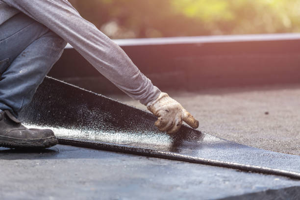Professional Emergency Waterproofing technician working in Gomer, OH
